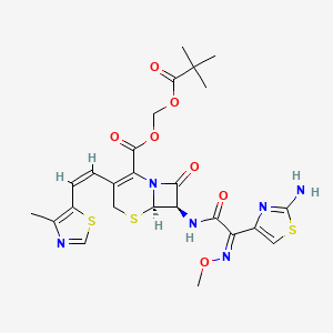 Chemical structure of Cefditoren Pivoxil