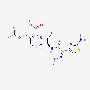 Chemical structure of Cefotaxime