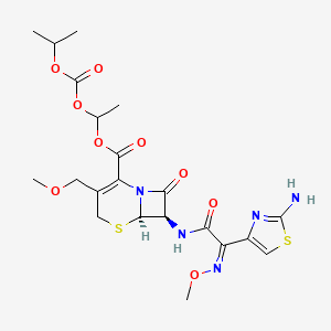 Chemical structure of Cefpodoxime Proxetil
