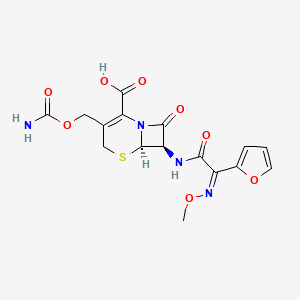 Chemical structure of Cefuroxime
