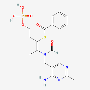 Chemical structure of Benfotiamine