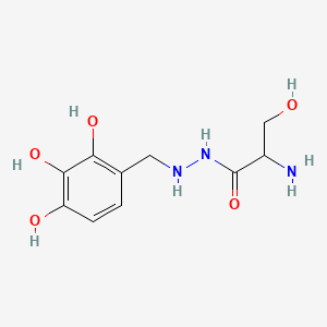Chemical structure of Benserazide