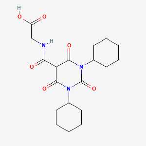 Chemical structure of Daprodustat