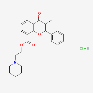Chemical structure of Flavoxate Hydrochloride