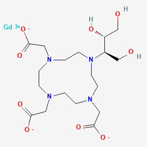 Chemical structure of Gadobutrol