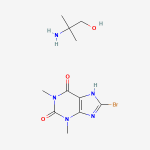 Chemical structure of Pamabrom