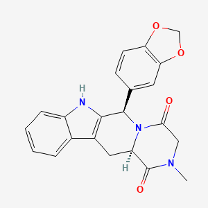 Chemical structure of Tadalafil