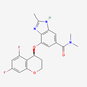 Chemical structure of Tegoprazan