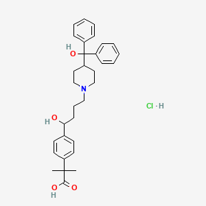 Chemical structure of Fexofenadine Hydrochloride