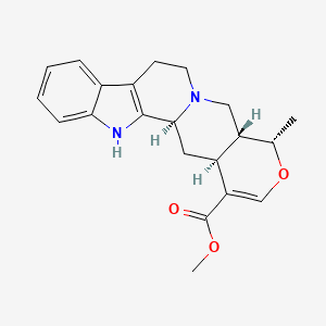 Chemical structure of Ajmalicine