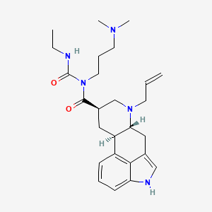 Chemical structure of Cabergoline