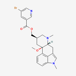 Chemical structure of Nicergoline