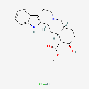 Chemical structure of Yohimbine Hydrochloride