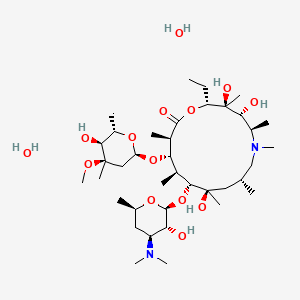 Chemical structure of Azithromycin Dihydrate