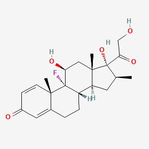 Chemical structure of Betamethasone