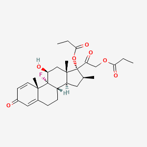 Chemical structure of Betamethasone Dipropionate