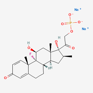 Chemical structure of Betamethasone Sodium Phosphate