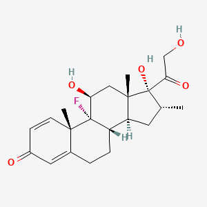 Chemical structure of Dexamethasone