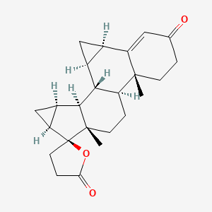 Chemical structure of Drospirenone