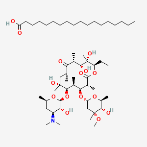 Chemical structure of Erythromycin Stearate