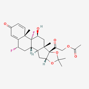 Chemical structure of Fluocinonide