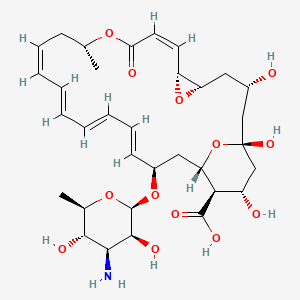 Chemical structure of Natamycin