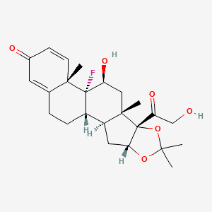 Chemical structure of Triamcinolone Acetonide