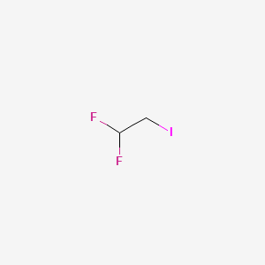 Chemical structure of 1,1-Difluoro-2-iodoethane