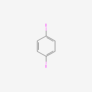 Chemical structure of p-Diiodobenzene