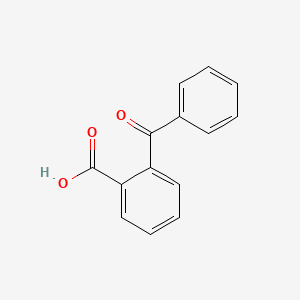 Chemical structure of 2-Benzoylbenzoic Acid