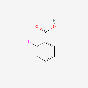 Chemical structure of 2-Iodobenzoic acid