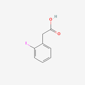 Chemical structure of 2-Iodophenylacetic acid