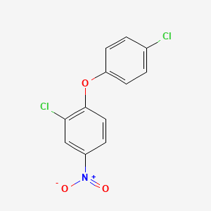 Chemical structure of 2,4'-Dichloro-4-nitrodiphenyl ether