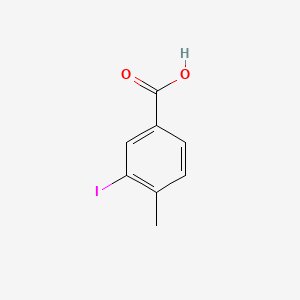 Chemical structure of 3-Iodo-4-methylbenzoic acid