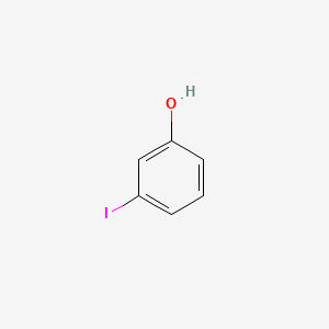 Chemical structure of 3-Iodophenol