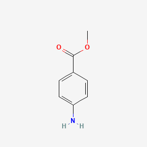 Chemical structure of Methyl 4-aminobenzoate