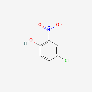 Chemical structure of 4-Chloro-2-nitrophenol