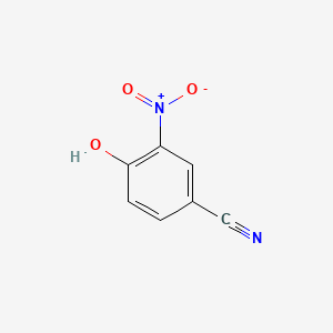 Chemical structure of 4-Hydroxy-3-nitrobenzonitrile