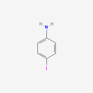 Chemical structure of 4-Iodoaniline