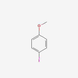 Chemical structure of 4-Iodoanisole