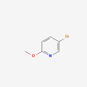 Chemical structure of 5-Bromo-2-methoxypyridine