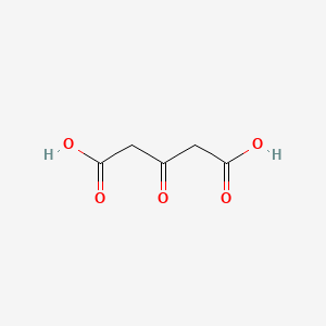 Chemical structure of Acetonedicarboxylic acid