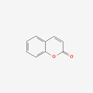 Chemical structure of Coumarin