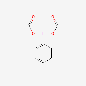 Chemical structure of Iodobenzene diacetate