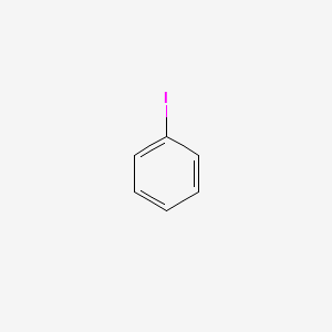 Chemical structure of Iodobenzene