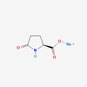 Chemical structure of Sodium Pidolate