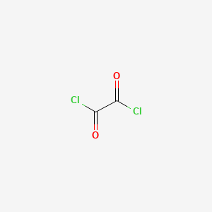 Chemical structure of Oxalyl chloride