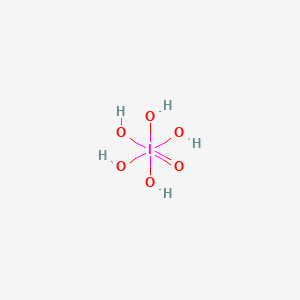 Chemical structure of Orthoperiodic acid
