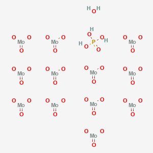Chemical structure of Phosphomolybdic acid
