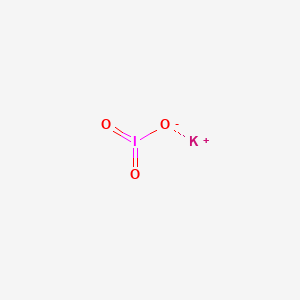 Chemical structure of Potassium Iodate